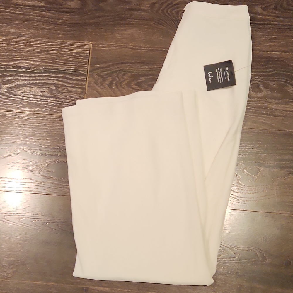 ❤️ NWT! LULUS ENTICING ENDEAVORS HIGH RISE WIDE LEG STRETCH CREPE PANTS, SMALL - Picture 7 of 11